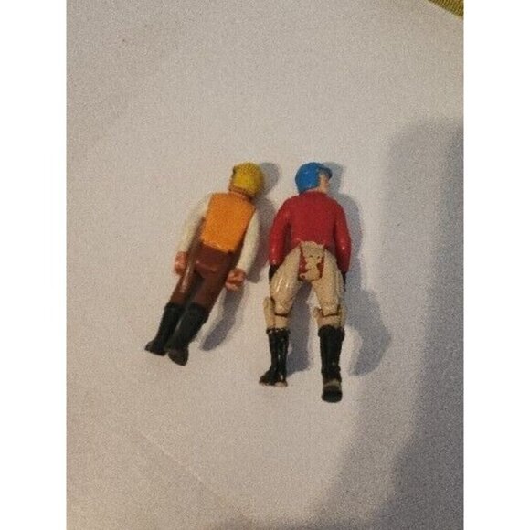 Vintage -1974 Fisher Price Adventure People Racing  Figure 4" Tall Lot Of 2 - Picture 2 of 5